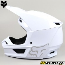 Helmet cross Fox Racing V1 Plaic white