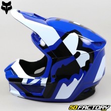 Capacete cross criança Fox Racing V1 Lux azul