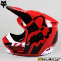 Capacete cross  criança Fox Racing  VXNUMX Lux fluo vermelho