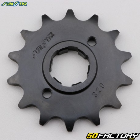 Roda dentada de saída da caixa Honda 14 dente 520 XR 250 R, 500 ... Sunstar