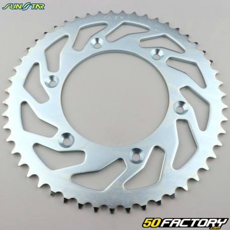 Couronne 51 dents acier 520 Honda CR 250, CRF 450... Sunstar