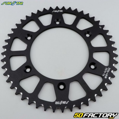 Rear sprocket 48 aluminum teeth 520 Beta RR 200, 250, 450 ... Sunstar