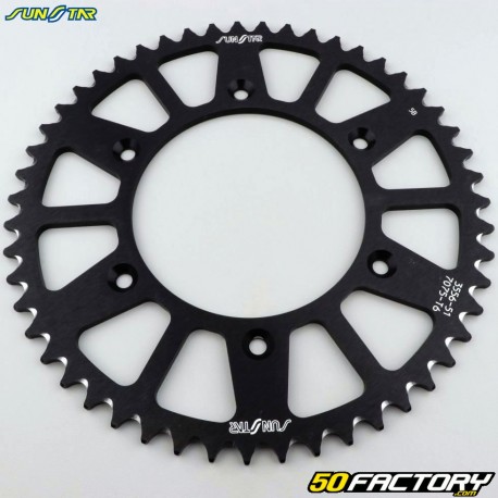 Rear sprocket 51 aluminum teeth 520 Beta RR 200, 250, 450 ... Sunstar