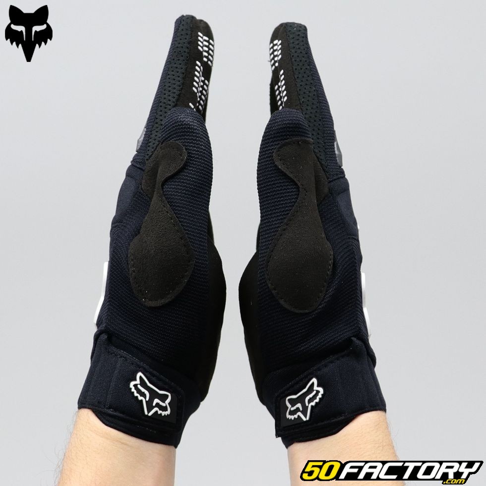 Gants cross Fox Airline Noir - Distriride