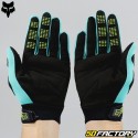 Guantes cross Fox Racing Dirtpaw turquesa