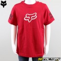 T-shirt infantil Fox Racing Karrera vermelho