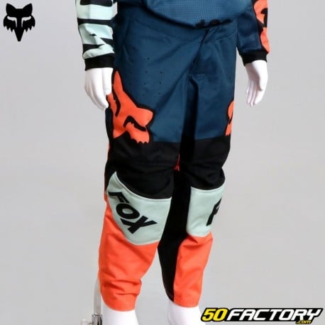 Kinderhose (XNUMX-XNUMX Jahre alt) Fox Racing  XNUMX Trice orange und grau