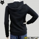 Damen Hoodie Fox Racing Schwarze und rosa Grenze