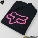 Sudadera con capucha para mujer Fox Racing  Límite negro y rosa