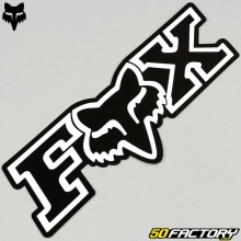 Pegatina Fox Racing Corporativo 18 cm negro