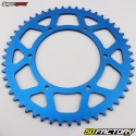 Corona 51 denti in alluminio 520 Aprilia Tuareg 125, Honda XR 500, 600 ... Supersprox bleue