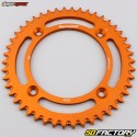 Couronne 46 dents alu 428 Husqvarna TC, KTM SX 85 Supersprox orange