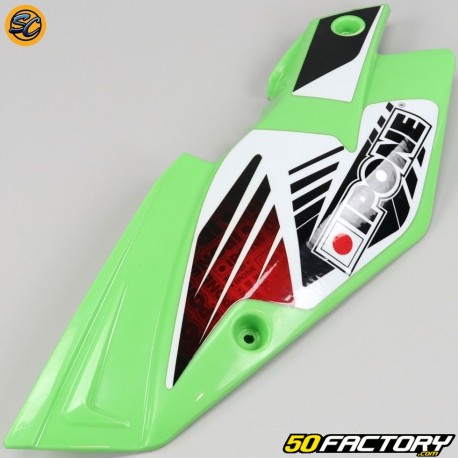 Rear left fairing Speedcool SC3, SC4 green (with graphic kit Ipone)