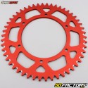 Rear sprocket 50 aluminum teeth 520 Gas Gas EC 125, Husqvarna TC 250... Supersprox red