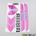 Standard graphic kit Peugeot 103 MVL pink phase six