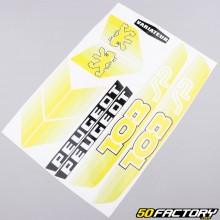 Kit decorativo Peugeot 103 SP amarelo V3