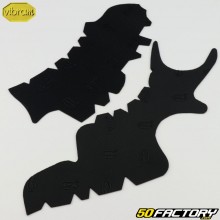 Protections de cadre Honda CRF 250 R (depuis 2022), 450 (2021 - 2022)... Vibram noires