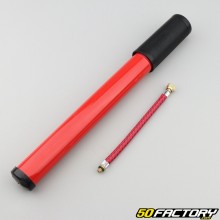 Red bicycle type hand pump