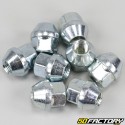 Porcas de roda cônica aberta de 12x1.25 mm para quad (conjunto de 8)