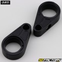 Supports de durites de frein avant noirs Quad Sport