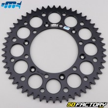 Rear sprocket 52 aluminum teeth 520 Gas Gas EC 250, Husaberg FC 550, KTM EXC 200... Motorcyclecross Marketing (anti-mud) black