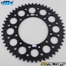 Rear sprocket 51 aluminum teeth 520 Gas Gas EC 250, Husaberg FC 550, KTM EXC 200... Motorcyclecross Marketing (anti-mud) black