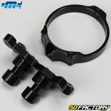 Blocco forcella Ø58.4mm 2 posizioni Husqvarna TC, FC, KTM SX, SX-F 250, 350... Motocross Marketing nero