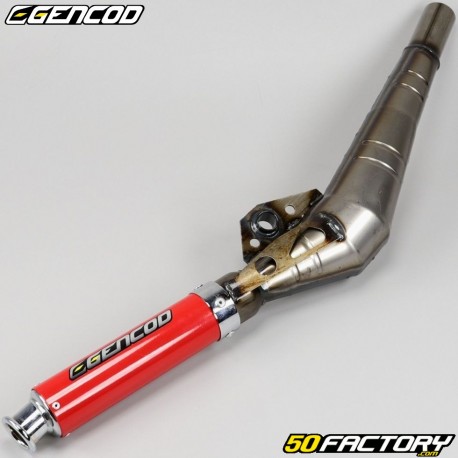 Exhaust body with pump Peugeot 103, MBK 51 Gencod red cartridge