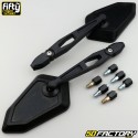 Rétromira universal reversível Fifty Blackracing preto