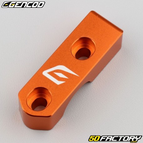 Master cylinder cover, clutch handle with mirror support 8 mm universal Gencod Orange