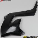 Kit de carenados rediseñado (XNUMX) Kawasaki KX XNUMX, XNUMX (XNUMX - XNUMX) Polisport  negro