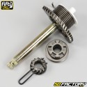 Kickstarter axle (with rock and pinion) Yamaha PW 50 Fifty