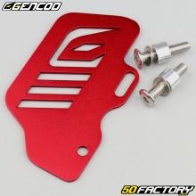 Rear brake master cylinder protection Gencod  bright red