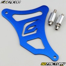 Aluminum sprocket cover AM6  minarelli Gencod  shiny blue