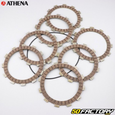 Clutch friction plates with housing seal Husqvarna TC, TE 250 (2004 - 2009) Athena