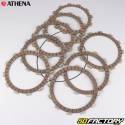 Disques garnis d'embrayage avec joint de carter Honda CR 250 R (1995 - 2007), 500 (1992 - 2001) Athena