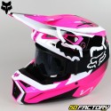 Helmet cross Fox Racing V1 Leed pink