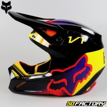 Capacete cross Fox Racing  VXNUMX Toxsyk preto