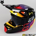 Helmet cross Fox Racing V1 Toxsyk black