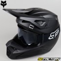 Casco cross Fox Racing V1 Solid nero opaco