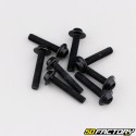 Screws, washers, staples...M5, M6 black (set)