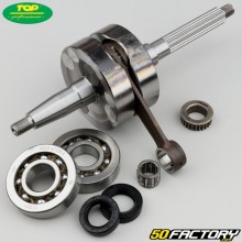 Crankshaft with bearings and seals Piaggio air and liquid Typhoon, Nrg ... 50 2T Top Performances TPR Factory