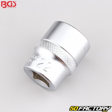 Chiave a bussola 22 mm 12 sezioni 1/2" BGS