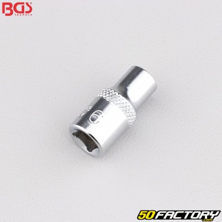 Socket 6 mm 6 points 1/4&quot; BGS