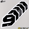 Number 9 stickers UFO Black Evo 10 cm (set of 5)