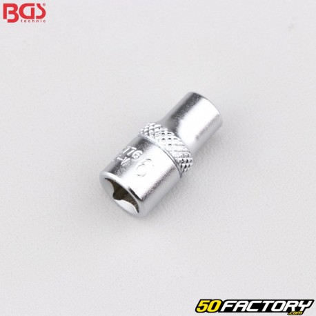 Soquete 6 mm 12 seções 1/4" BGS