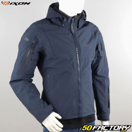 Ixon Burning CE-geprüfte Motorradjacke blau