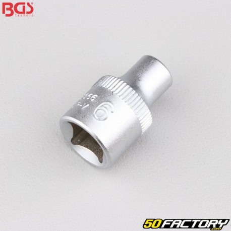 6 mm socket Super lock 3/8&quot; BGS