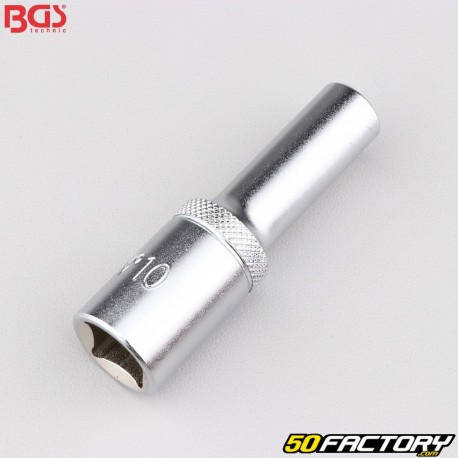 Douille 10 mm Super lock 1/2" BGS longue