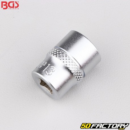 Socket 13 mm 12 points 1/4&quot; BGS